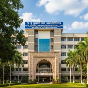 PA. PU. Gurumauli Annasaheb More Ayurved College, Survey No. 311, 352, 312, Malipargaon, Tah. Majalgaon, Dist. Beed- 431131, Maharashtra