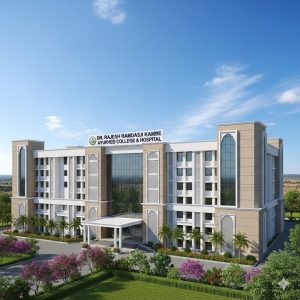 Dr. Rajesh Ramdasji Kambe Ayurved College & Hospital, Gat. No. 08 at. Turkhed, Tq. Murtizapur, Dist. Akola, Pincode- 444107, Maharashtra