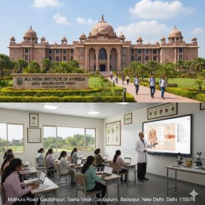 All India Institute of Ayurveda, Mathura Road, Gautampuri, Sarita Vihar, Gautampuri Awas, Badarpur, New Delhi, Delhi 110076