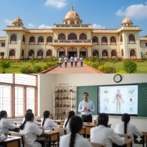 Smt Sumitrabai Thakare Ayurvedic College at plot no P2, P-3, MIDC Area, Darwha road, Yavatmal - 445001, Maharashtra